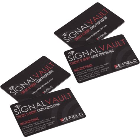 signal vault rfid blocking cards|signal vault credit card protection.